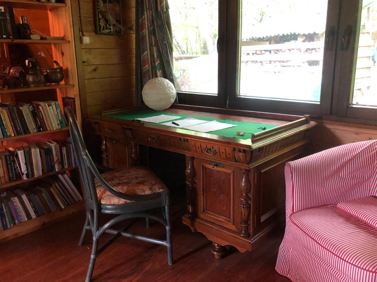 Domek W Lesie Leki  Exteriör bild